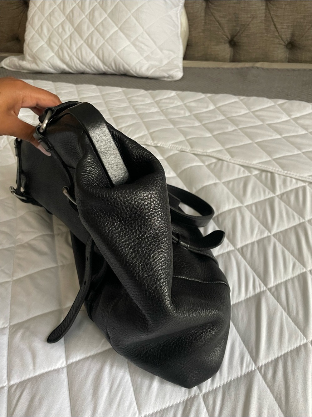 Prada Vintage Clasp Shoulder Bag - Picture 7 of 13